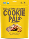 CookiePal Organic Peanut Butter Dog Biscuits, 10 oz, Pack of 1, Natural Treats for Dogs
