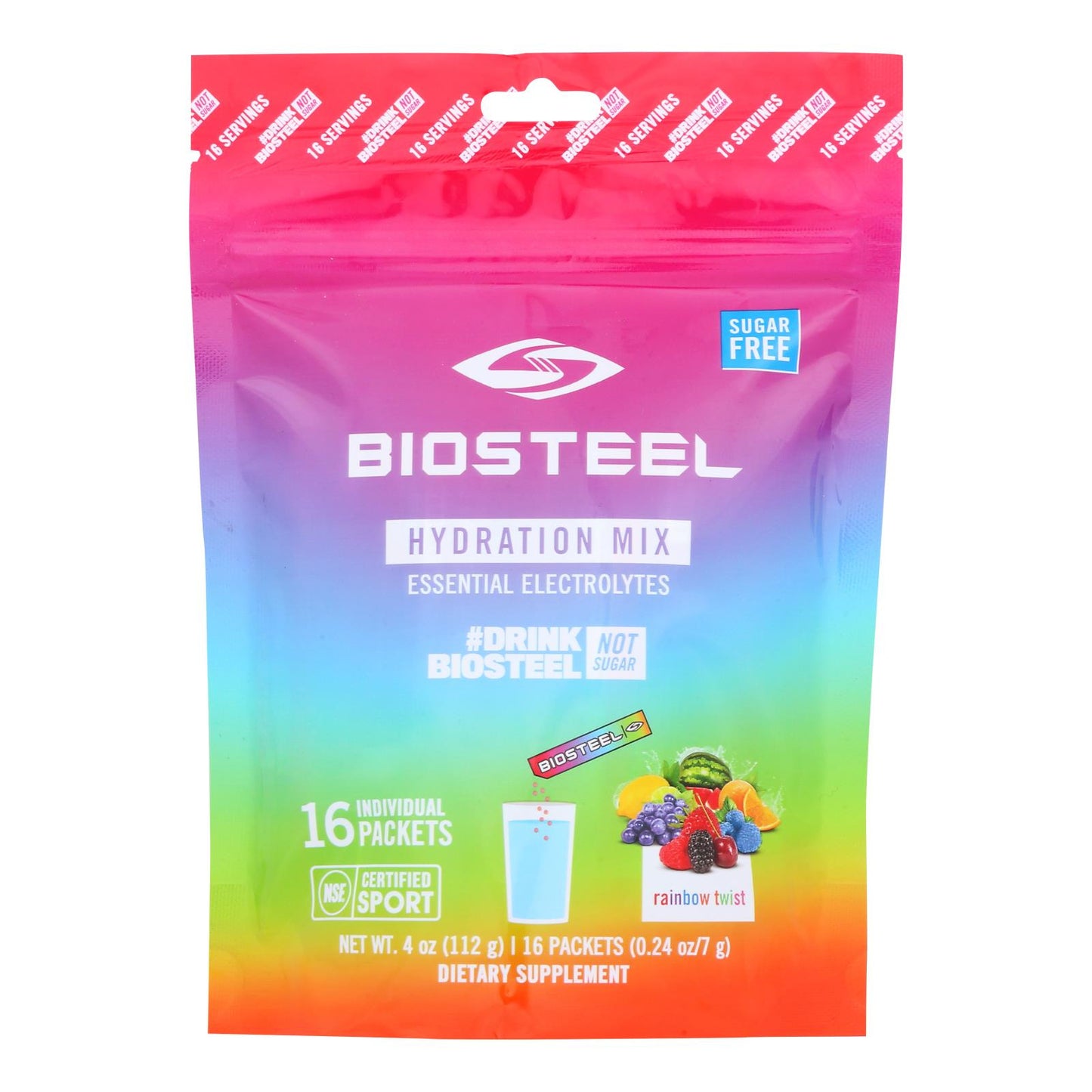 Biosteel - Elctrlyt Drink Mx Rainbow - 1 Each 1-16 Ct(D0102H54Av8)