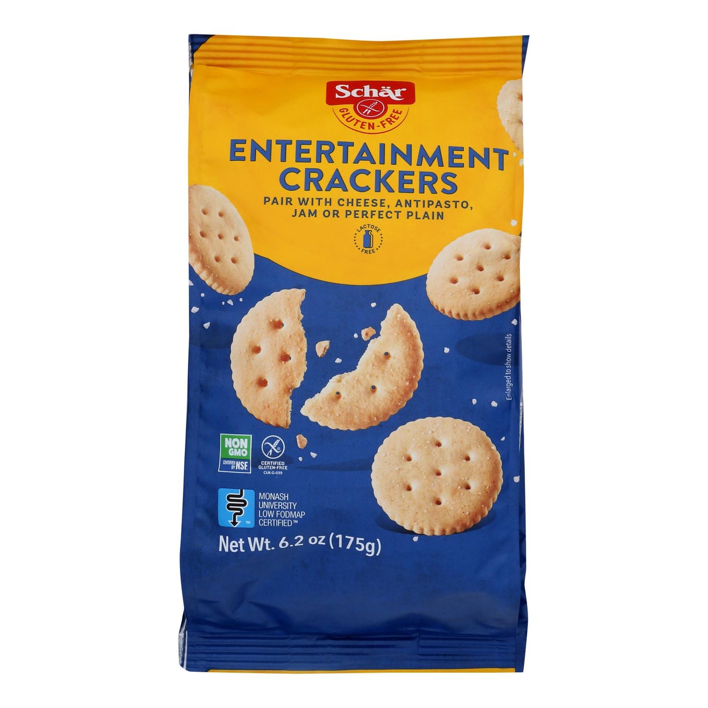 Schar - Crackers Entertain Gluten Free - Case Of 5-62 Oz(D0102H54Vtj)