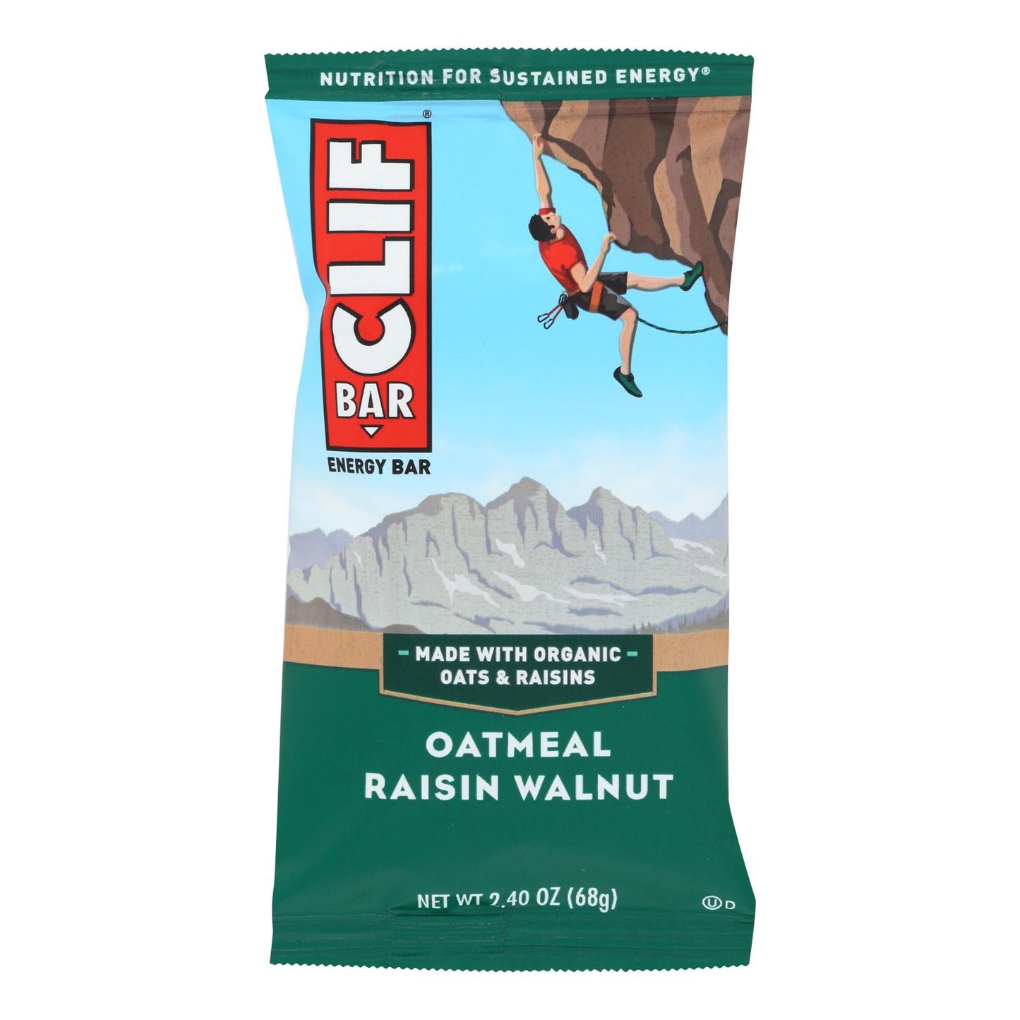 Clif Bar - Organic Oat Raisin Walnut - Case Of 12 - 24 Oz(D0102H54Y88)