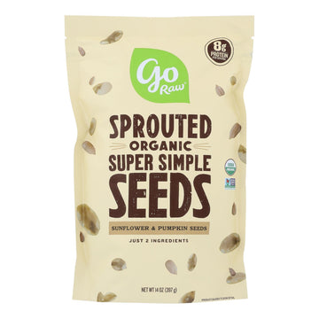 Go Raw Sprouted Seeds, Sprouted Super Simple - Case Of 6 - 14 Oz(D0102H5N4Px)