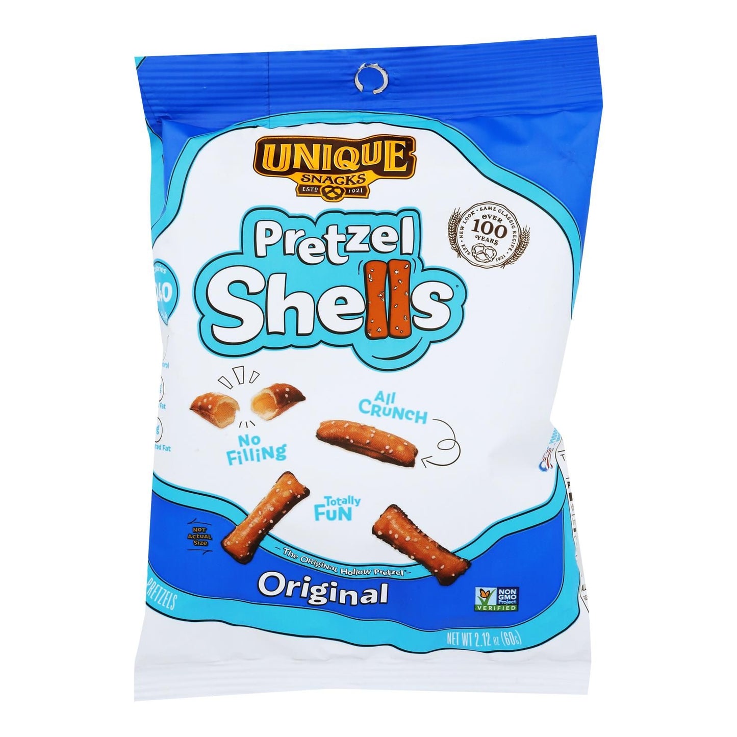 Unique Pretzels - Pretzels Shells - Original - case Of 24 - 212 Oz(D0102H5NcUT)