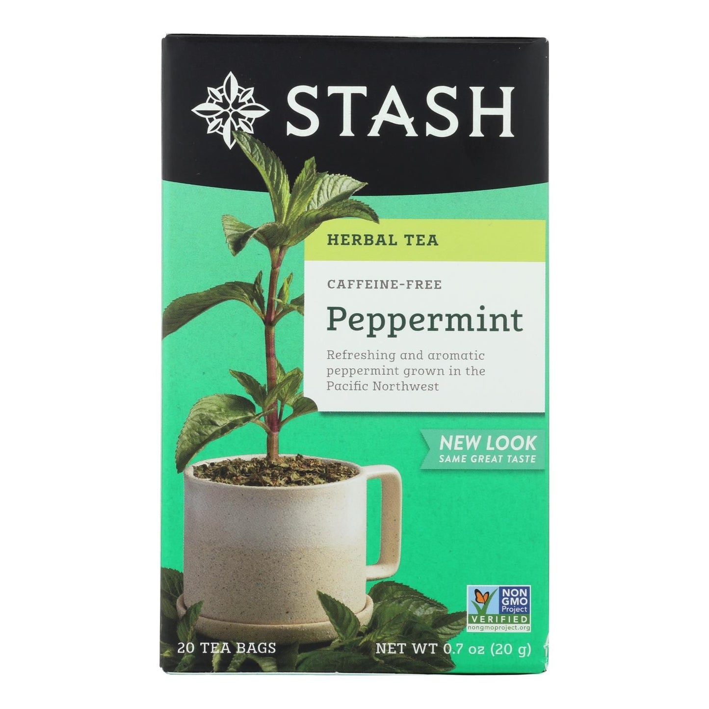 Stash Tea - Herbal - Peppermint - 20 Bags - Case Of 6(D0102H5Wul6)