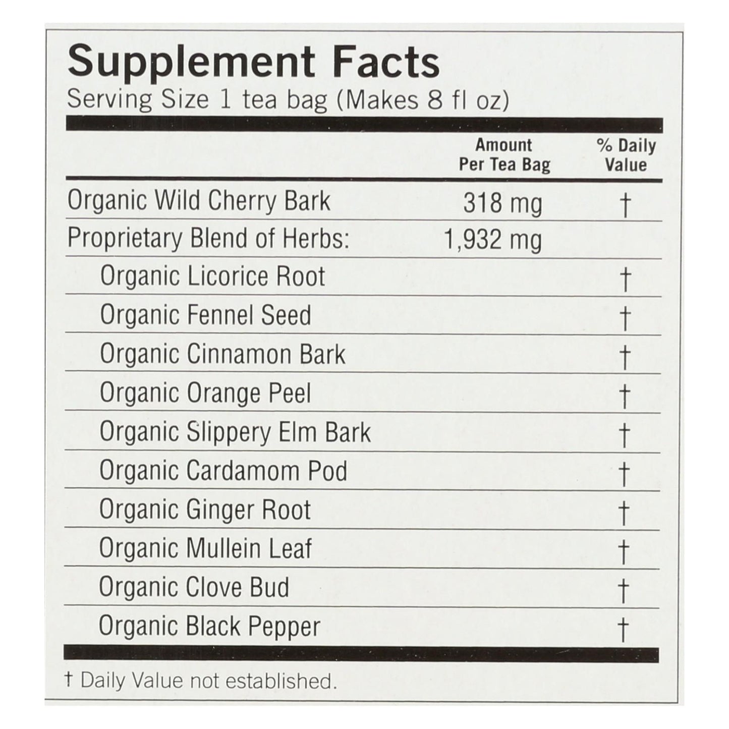 Yogi Organic Throat Comfort Herbal Tea Energy Blend Free - 16 Tea Bags - Case Of 6(D0102H5Wwbx)