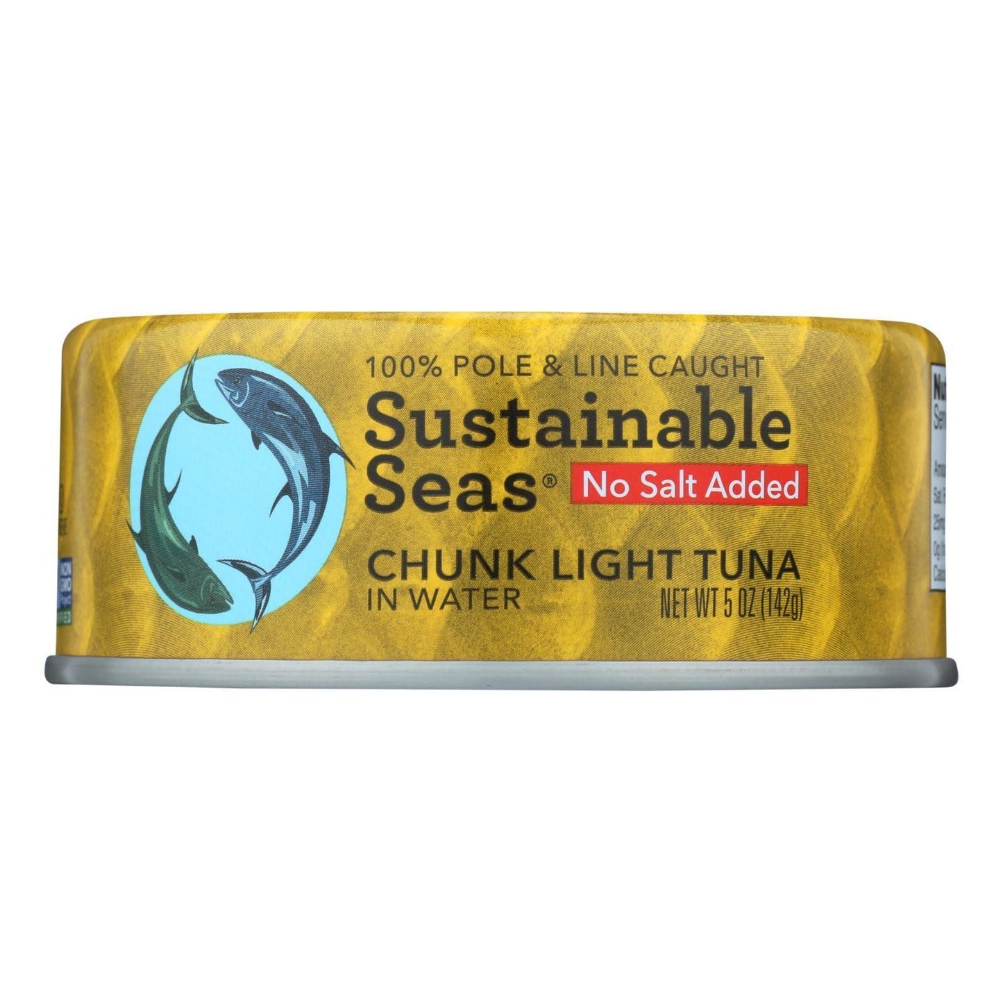 Sustainable Seas Chunk Light Tuna In Water - Case of 12 - 5 OZ(D0102H7AUIW.)