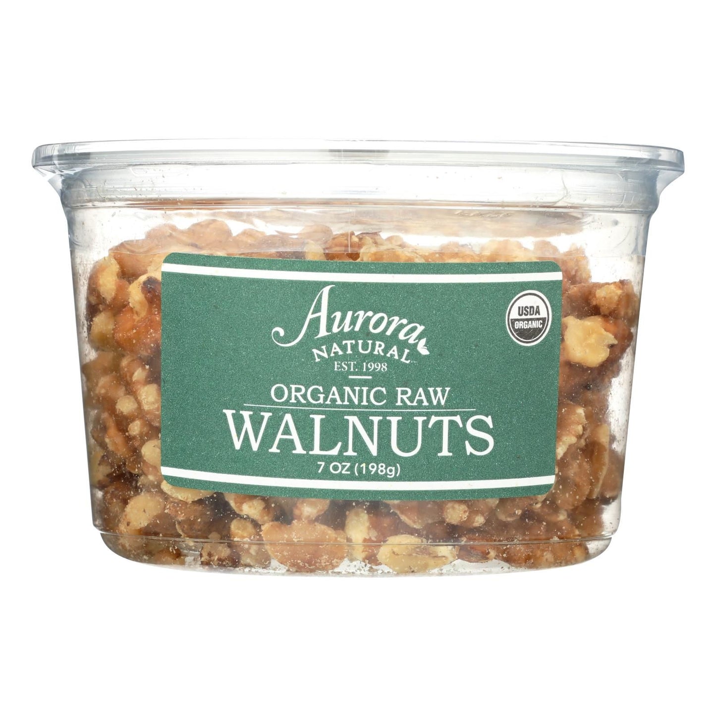 Aurora Natural Products - Organic Raw Walnuts - Case of 12 - 7 oz.(D0102H7PMHG.)