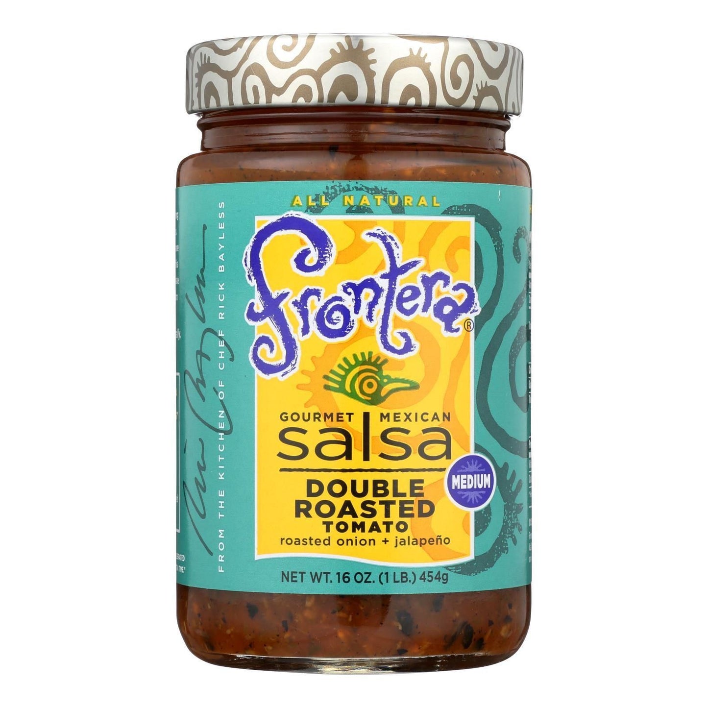 Frontera Foods Double Roasted Tomato Salsa - Tomato Salsa - Case of 6 - 16 oz.(D0102HHZIHA.)