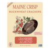 Maine Crisp - Crisps Cranberry Almond - Case Of 10-4 Oz