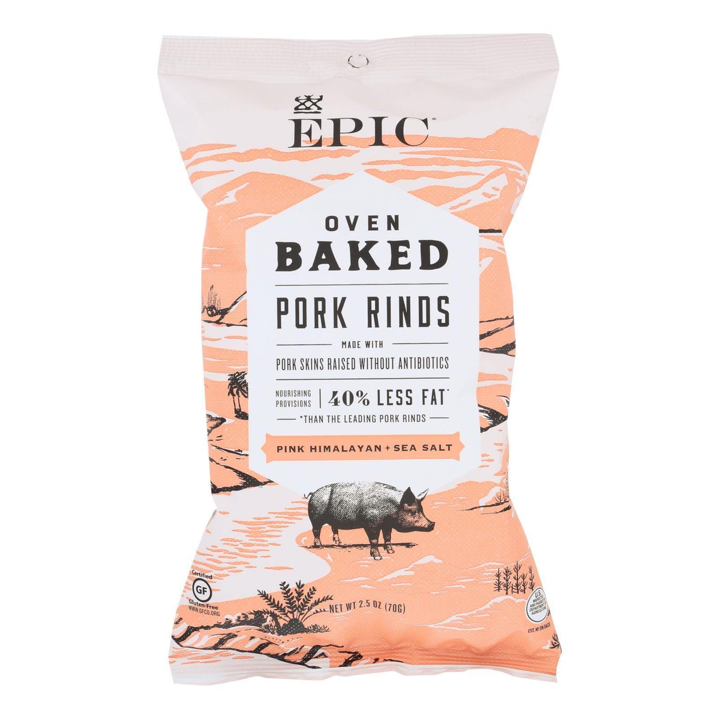 Epic Oven Baked Pork Rinds - Case Of 12 - 2.5 Oz(D0102Hx7A5W.)