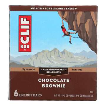 Clif Bar - Energy Bar - Chocolate Brownie - Case Of 6 - 6/2.4 Oz.(D0102Hx7Rx7.)