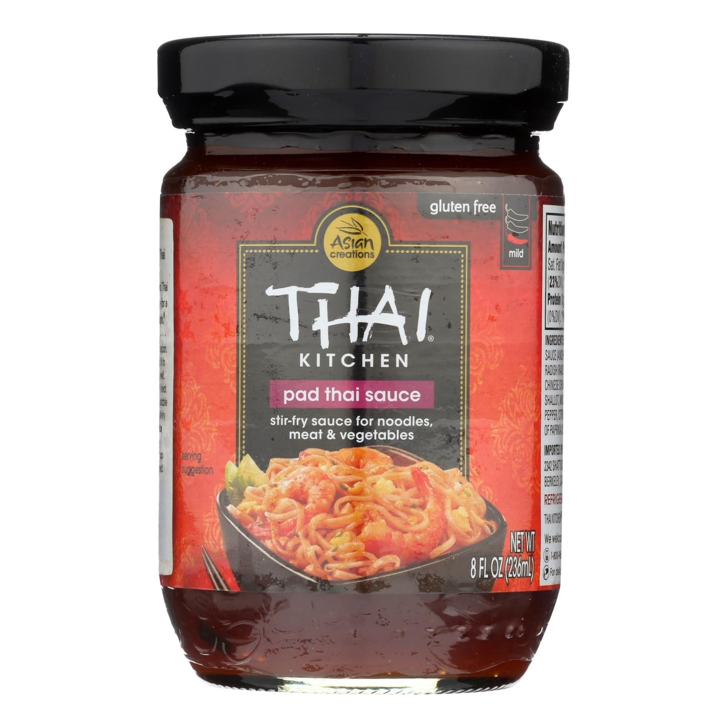 Thai Kitchen Original Pad Thai Sauce - Case of 12 - 8 Fl oz.(D0102HXW7AP.)