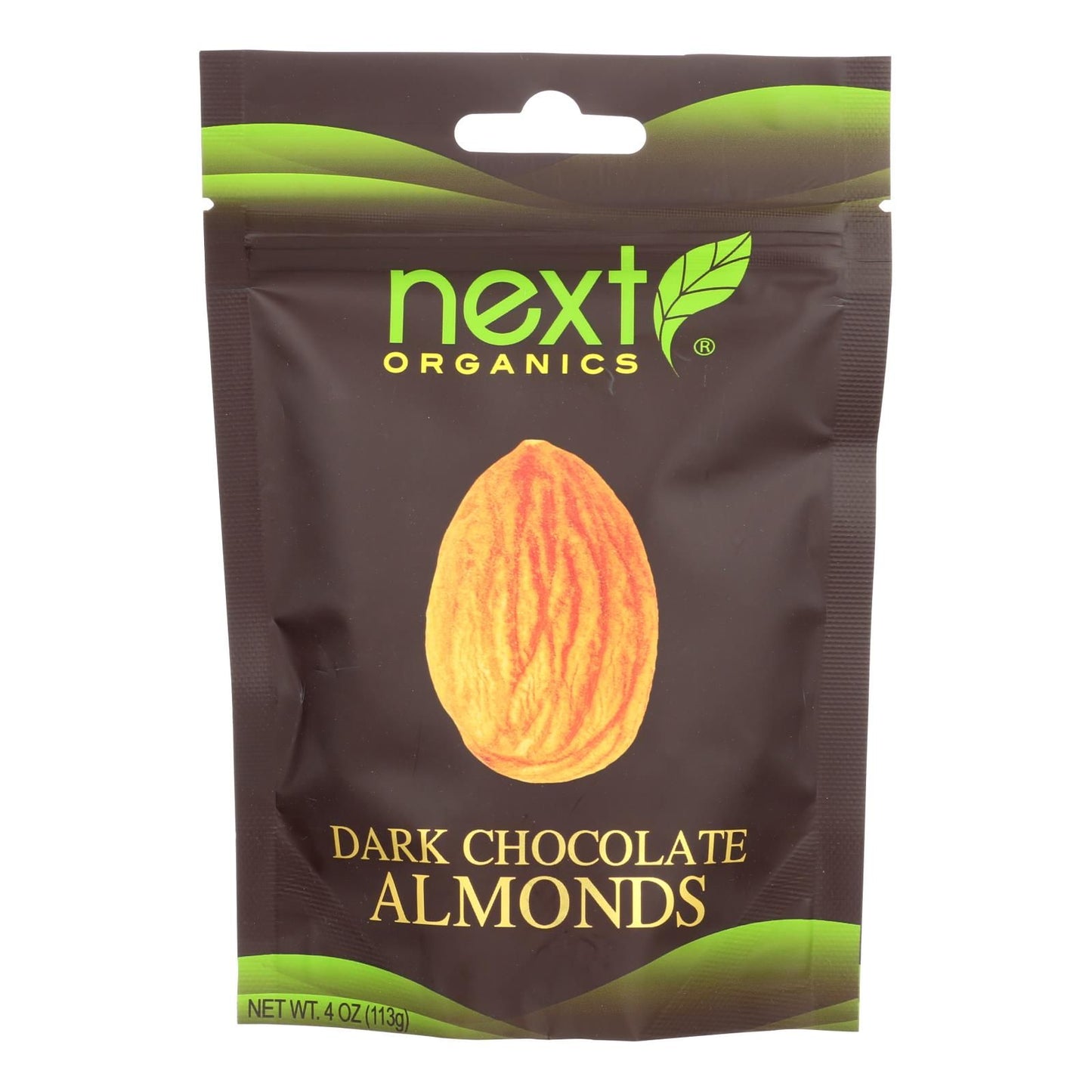 Next Organics Organic Dark Chocolate - Almonds - Case of 6 - 4 oz.(D0102HXWALP.)