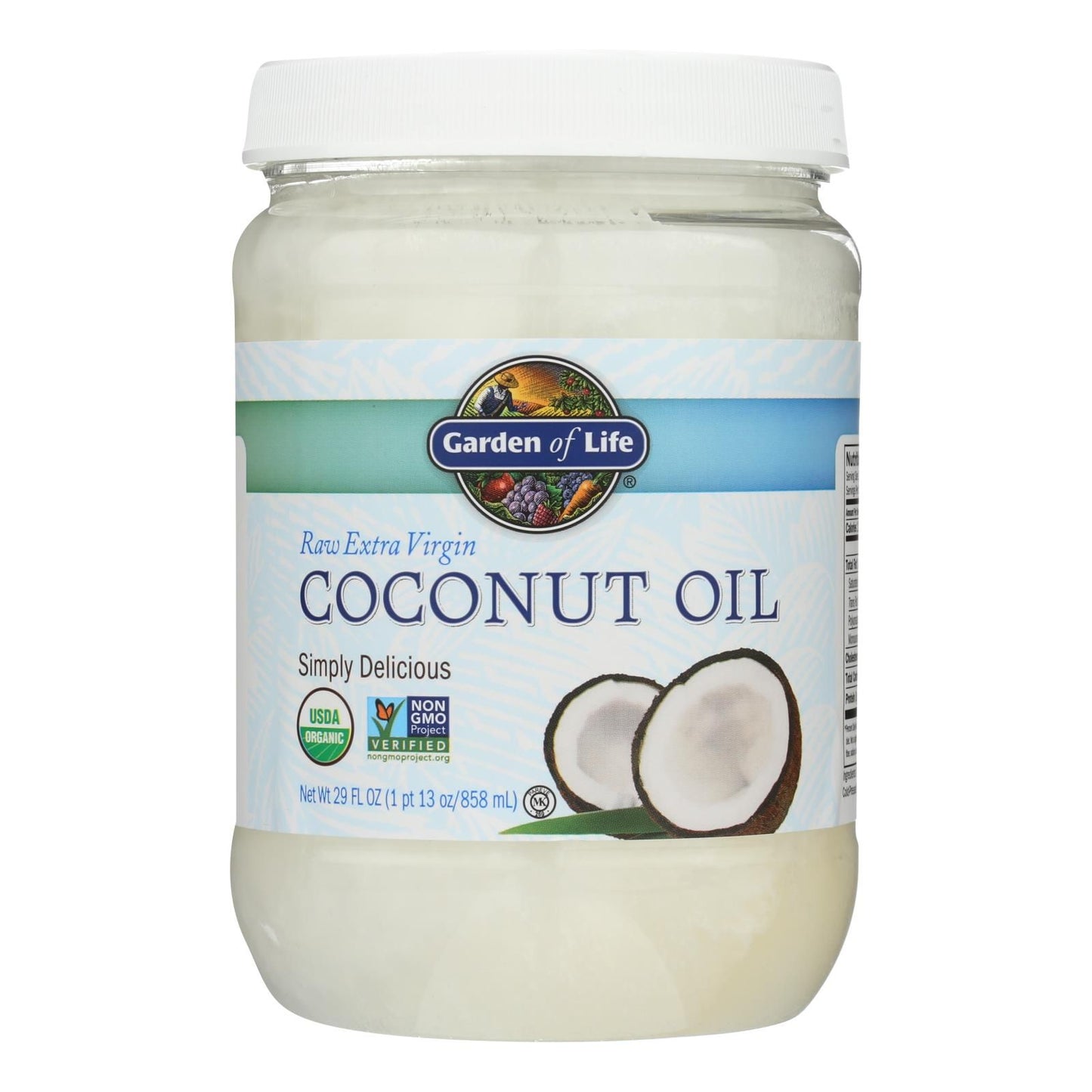 Garden of Life Oil Coconut - Organic - Raw Extra Virgin - Case of 4 - 29 fl oz(D0102HXWXHP.)