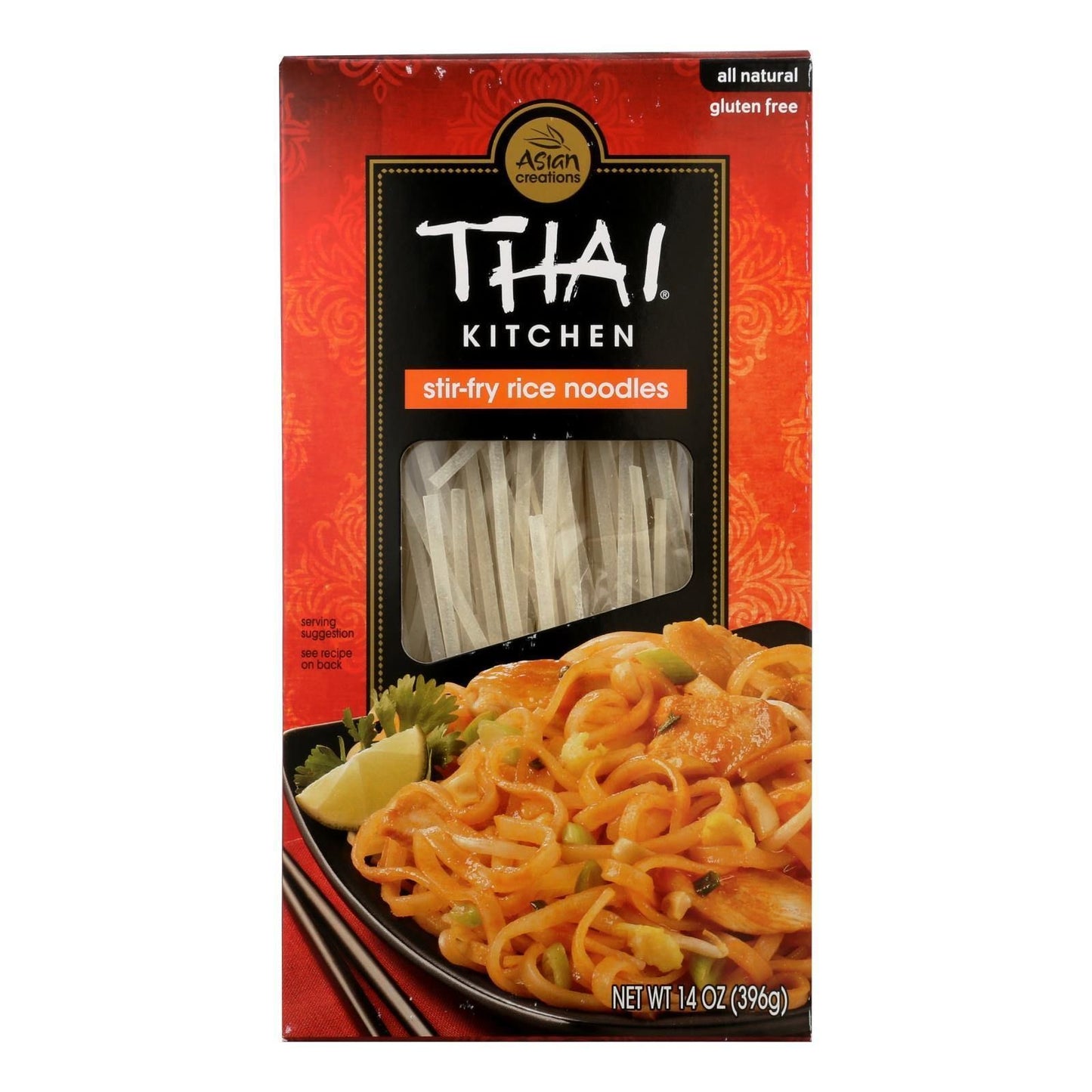 Thai Kitchen Stir-Fry Rice Noodles - Case of 12 - 14 oz.(D0102HXX4SG.)