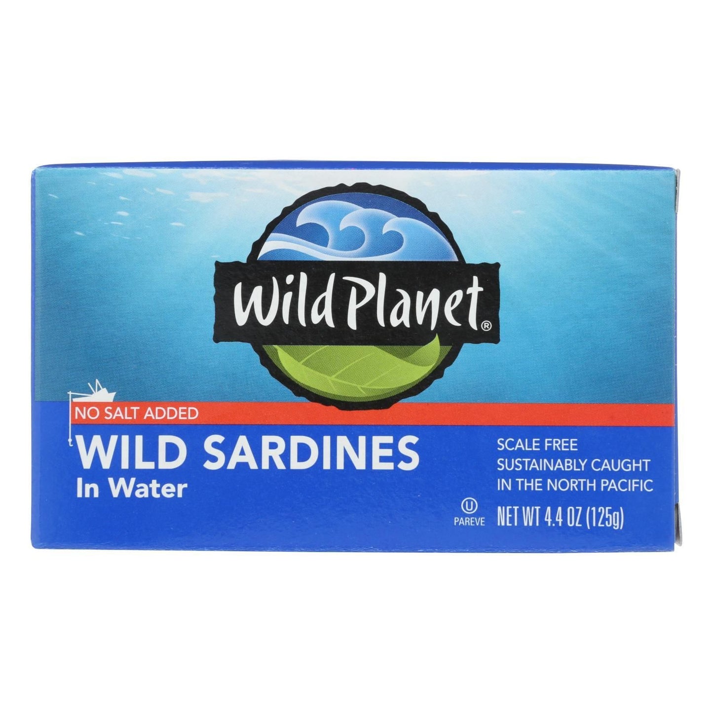 Wild Planet Sardines In Water - Case Of 12 - 4.375 Oz.(D0102Hxxcea.)