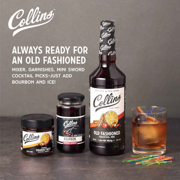 All in 1 Old Fashioned Whiskey Cocktail Kit Set of 4