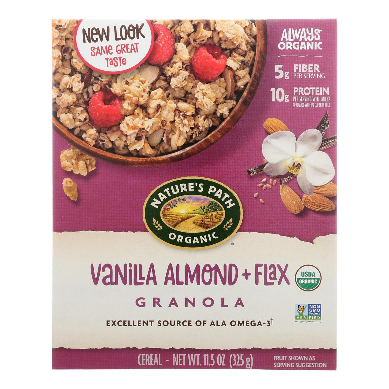 Nature'S Path Granola Vanilla Almond Flax (12X11.5 Oz)