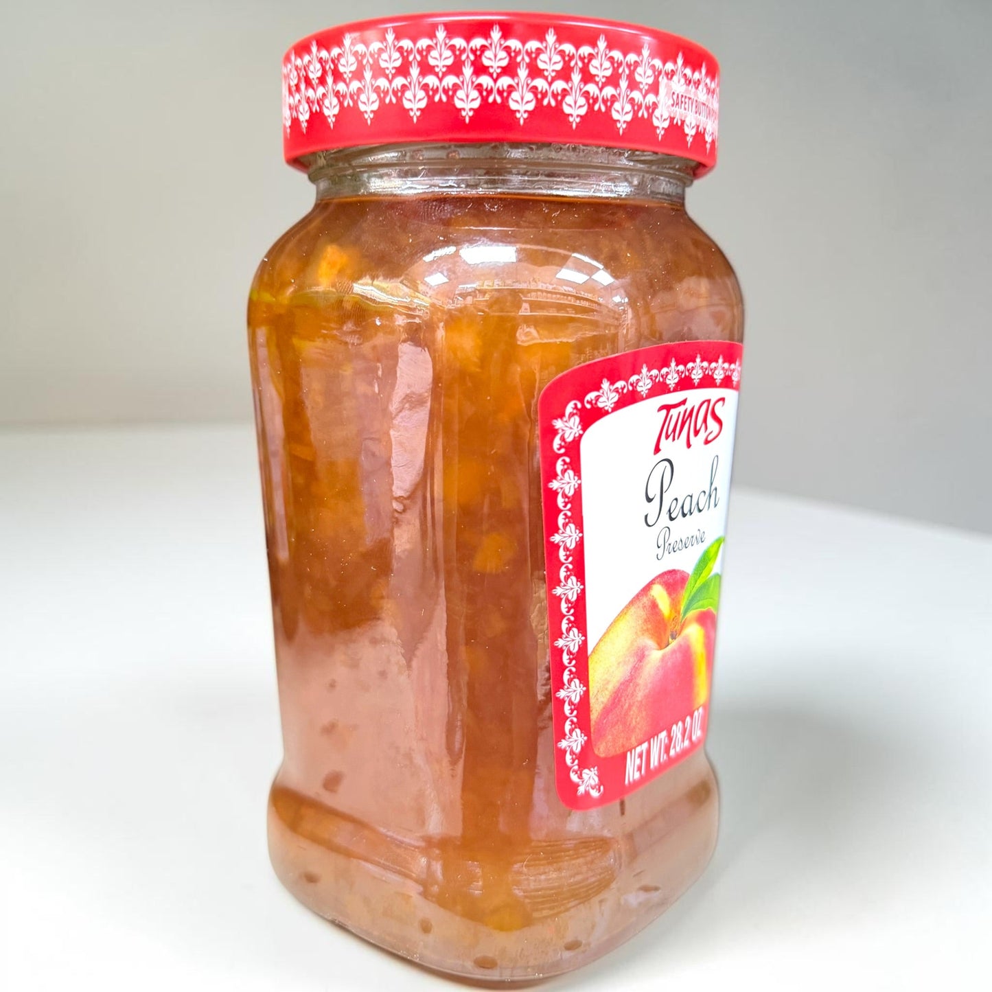 Tunas Peach Preserve 800g - Turkish jam