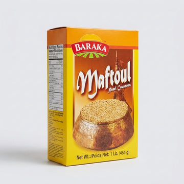 Baraka Maftoul Pearl Couscous 1 lb - Premium Lebanese Couscous