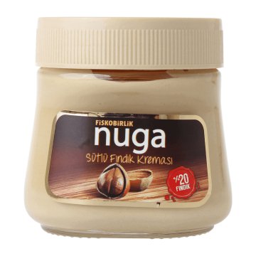 Fiskobirlik Nuga Hazelnut Cream Spread with Milk 350g