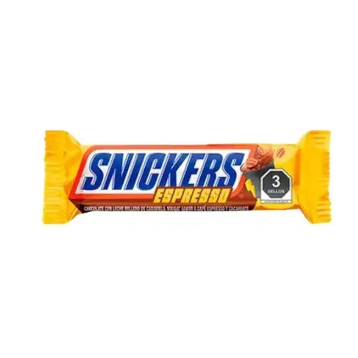 Snickers Espresso Chocolate Bar – Coffee Flavored Snickers Candy (Mexico)