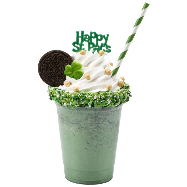 Happy St. Pat's Cupcake Picks - 24 or 144 pcs