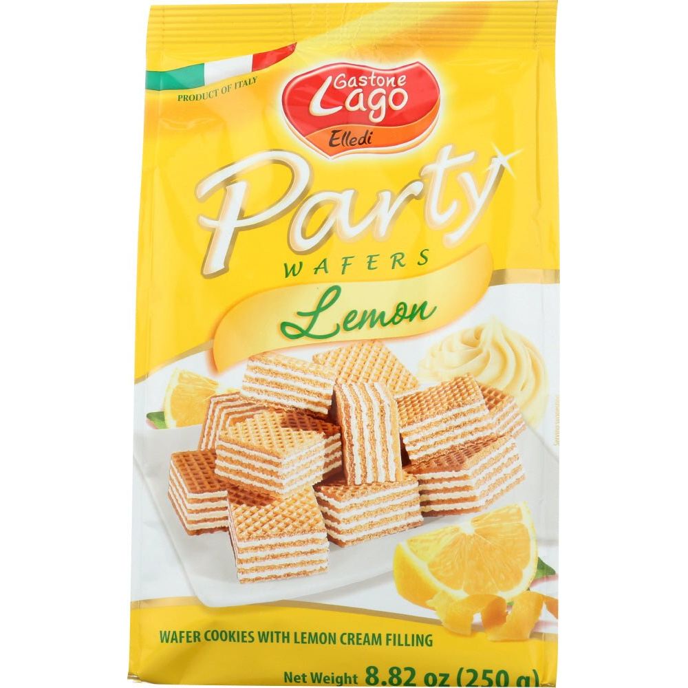 Gastone Lago Party Wafers with Lemon Cream Filling