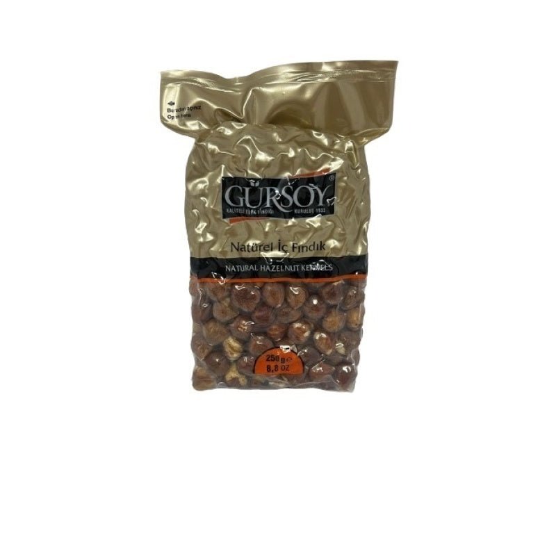 Gurosoy Hazelnut Kernels Natural 250g