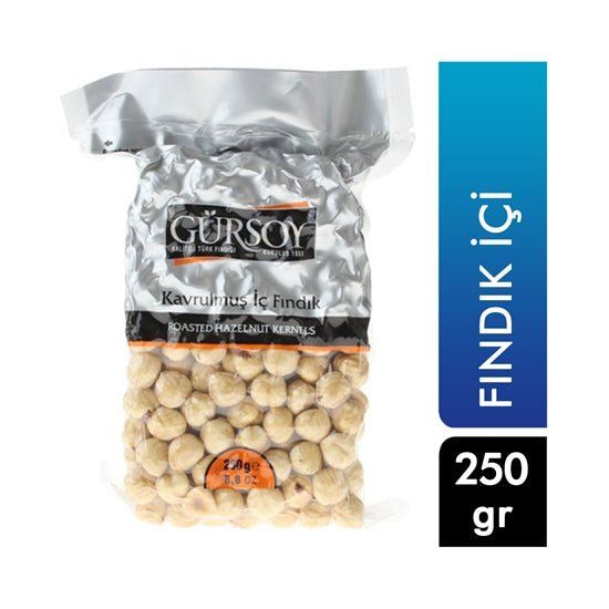 Kavrulmuş İç Fındık 250 Gr Vakumlu