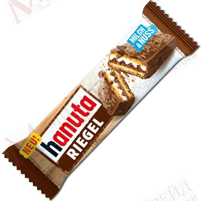 Hanuta Riegel 34.5 Gr – Cocoa Cream Wafers