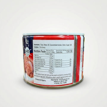 قطع التونة بصلصة الطماطم (400g)