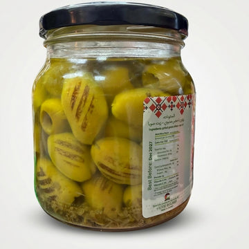 Grilled Green Olives (600g)