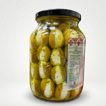 Stuffed with Labneh Green Olives (1000g)