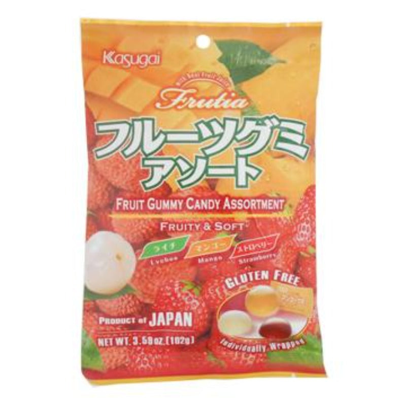 Kasugai Japan Fruit Gummy Candy, 11 Flavors Available!