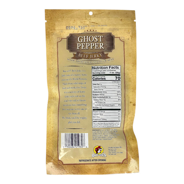 Ghost Pepper Beef Jerky