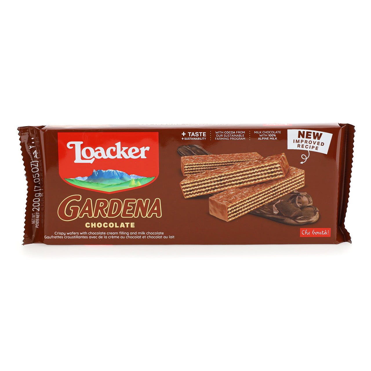 Loacker Gardena Chocolate Wafer Snacks – 200G