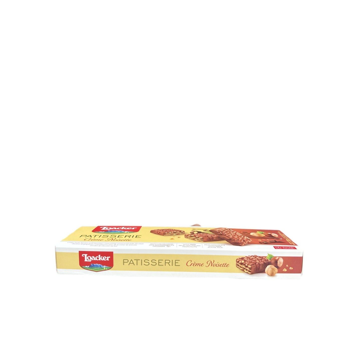 Loacker Patissere Creme Noisette Hazelnut Cream Wafers