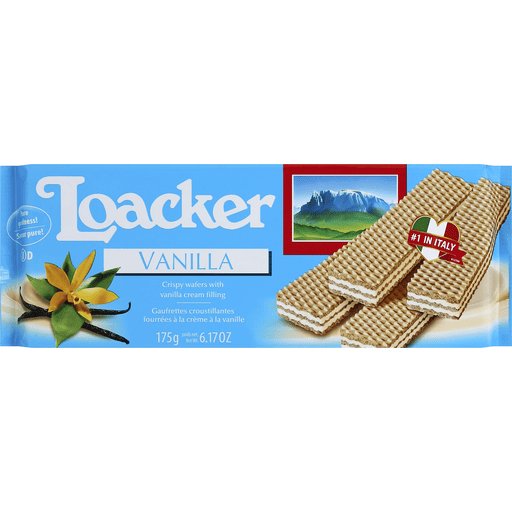 Loacker Vanilla Cream Wafers – Crispy Italian Snack