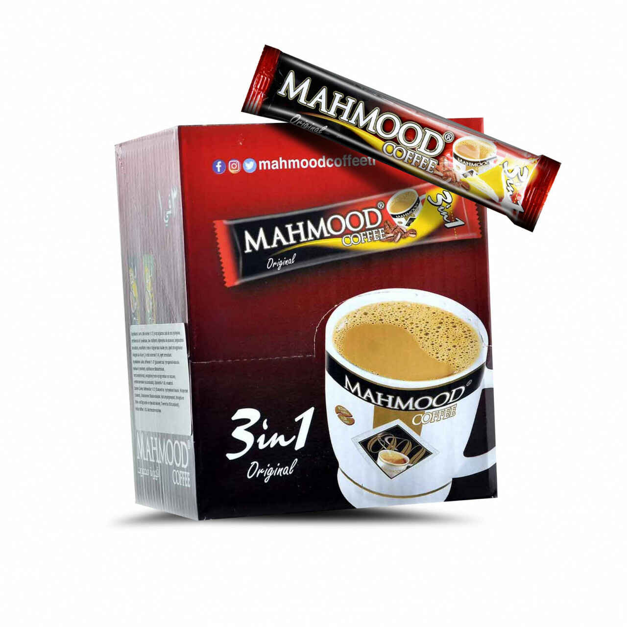 Mahmood Coffee 3 in 1 Instant Mix 24 Pack