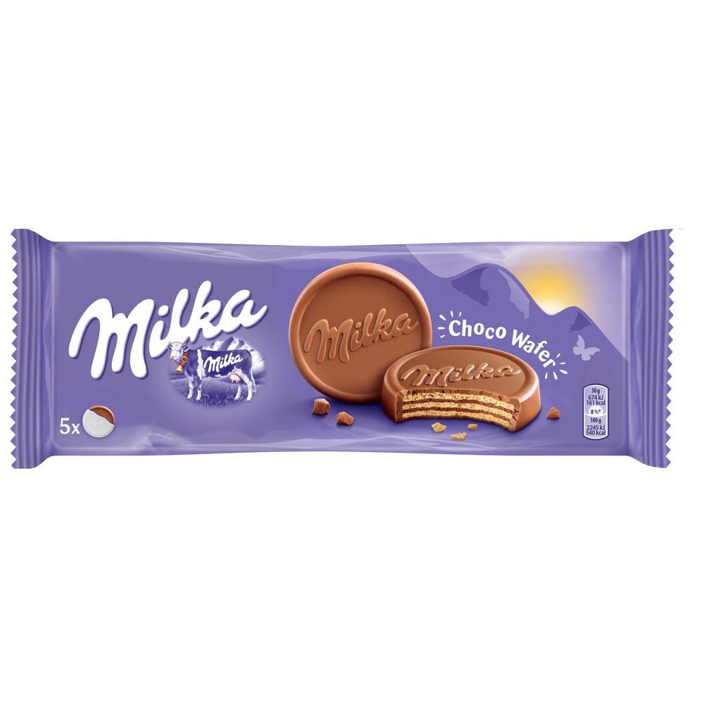 Milka Crispy Chocolate Wafers – Alpine Milk Chocolate Cream