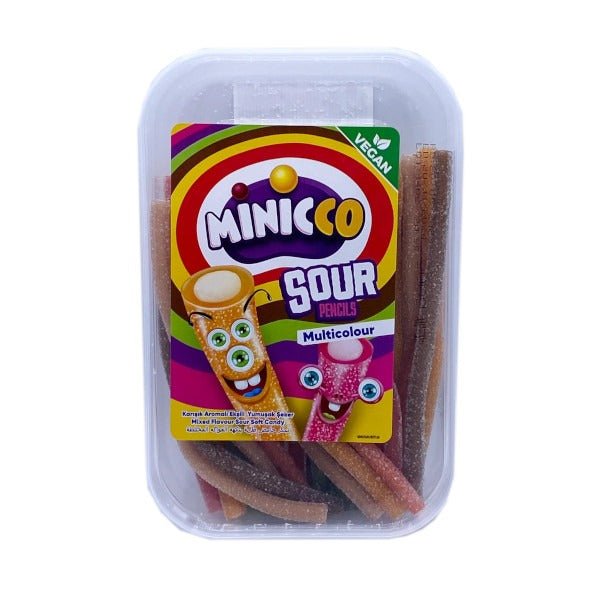 Minicco Multicolor Sour Candy Belts – 200g Tangy Treat