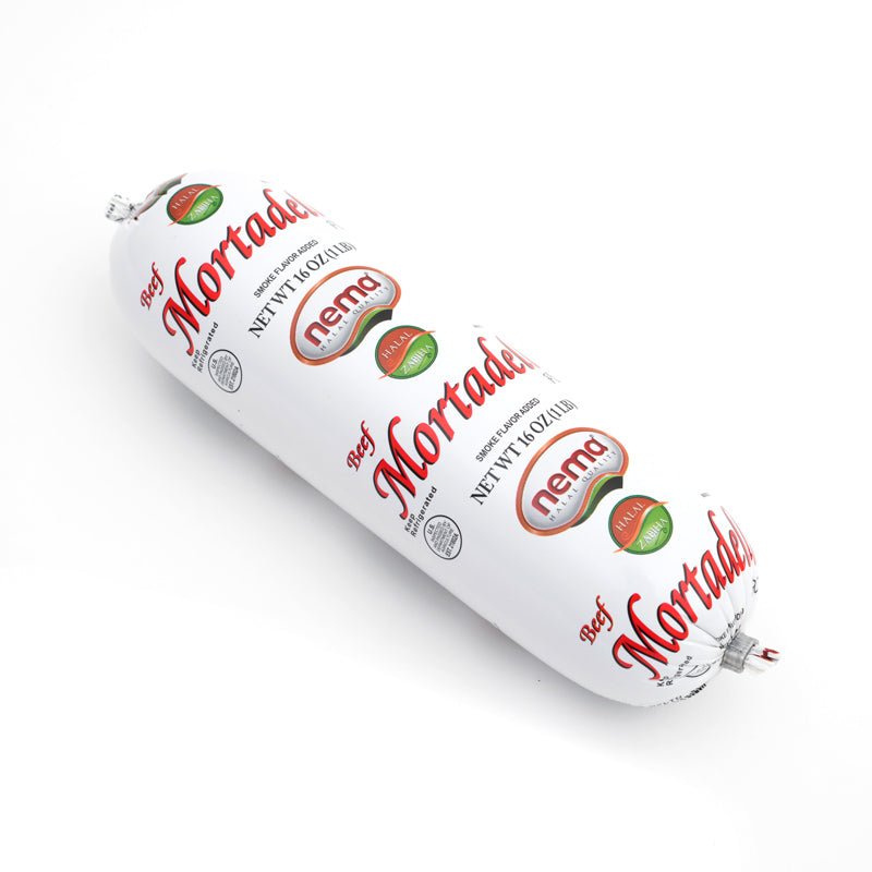 Halal Beef Mortadella – Traditional Italian Style 1 Lb