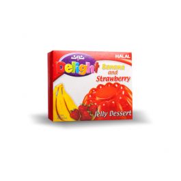 Noon Delight Banana and Strawberry Jelly Dessert 85g