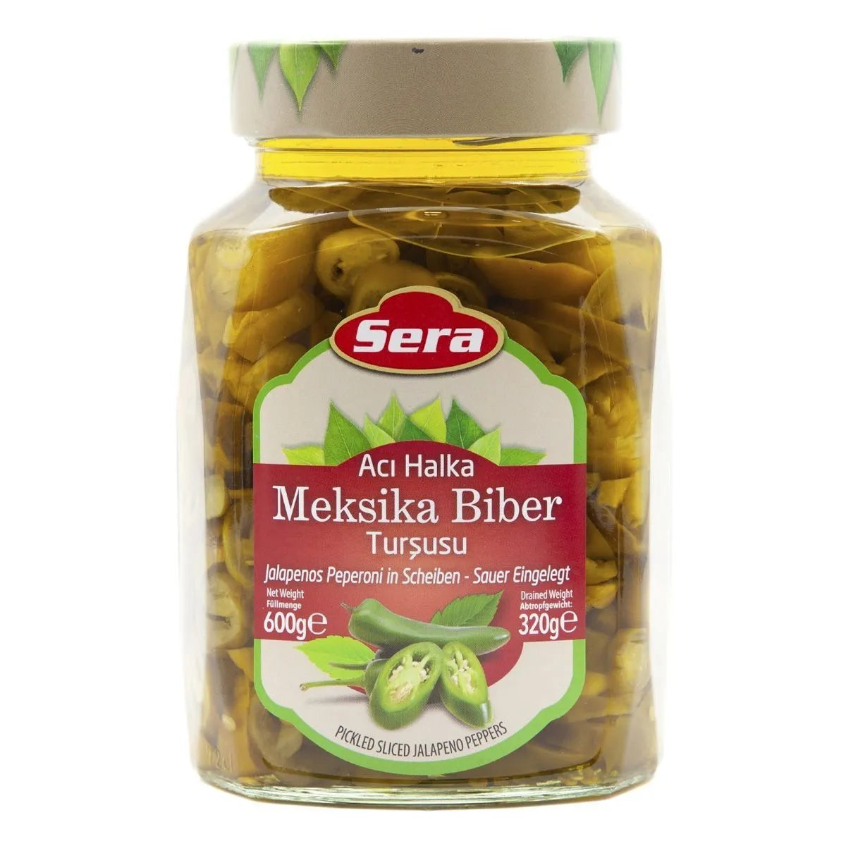 Sera 12 Oz Sliced Pickled Jalapeno Peppers – Ideal for Tacos and Nachos