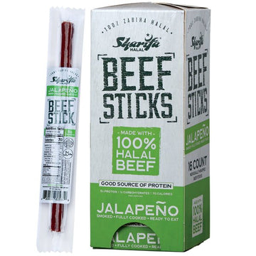Sharifa Jalapeno Beef Sticks 1.10 Oz