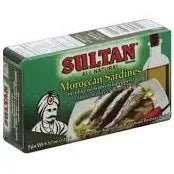 Sultan Moroccan Sardines In Olive Oil With Chili Peppers