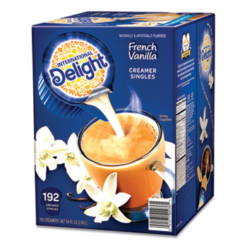 International Delight Itd100708 French Vanilla Creamer Singles, 192 Per Count