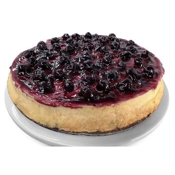 Andy Anand Sugar-Free Keto Blueberry Cake, 9-Inch, 2 lb – Low-Carb, Gourmet Fresh Baked, Diabetic-Friendly, Keto Diet Birthday Gift Box