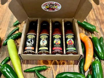 Choose 4 Hot sauces