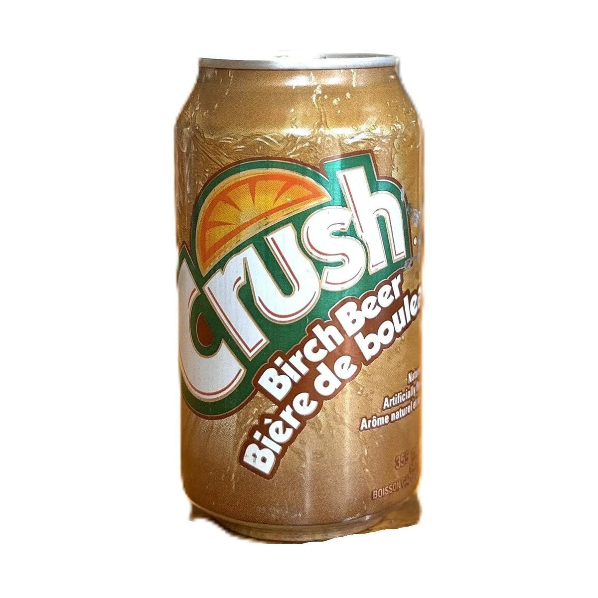 Crush Birch Beer Soda 355mL | Canadian Classic Root Beer Twist (Canada)